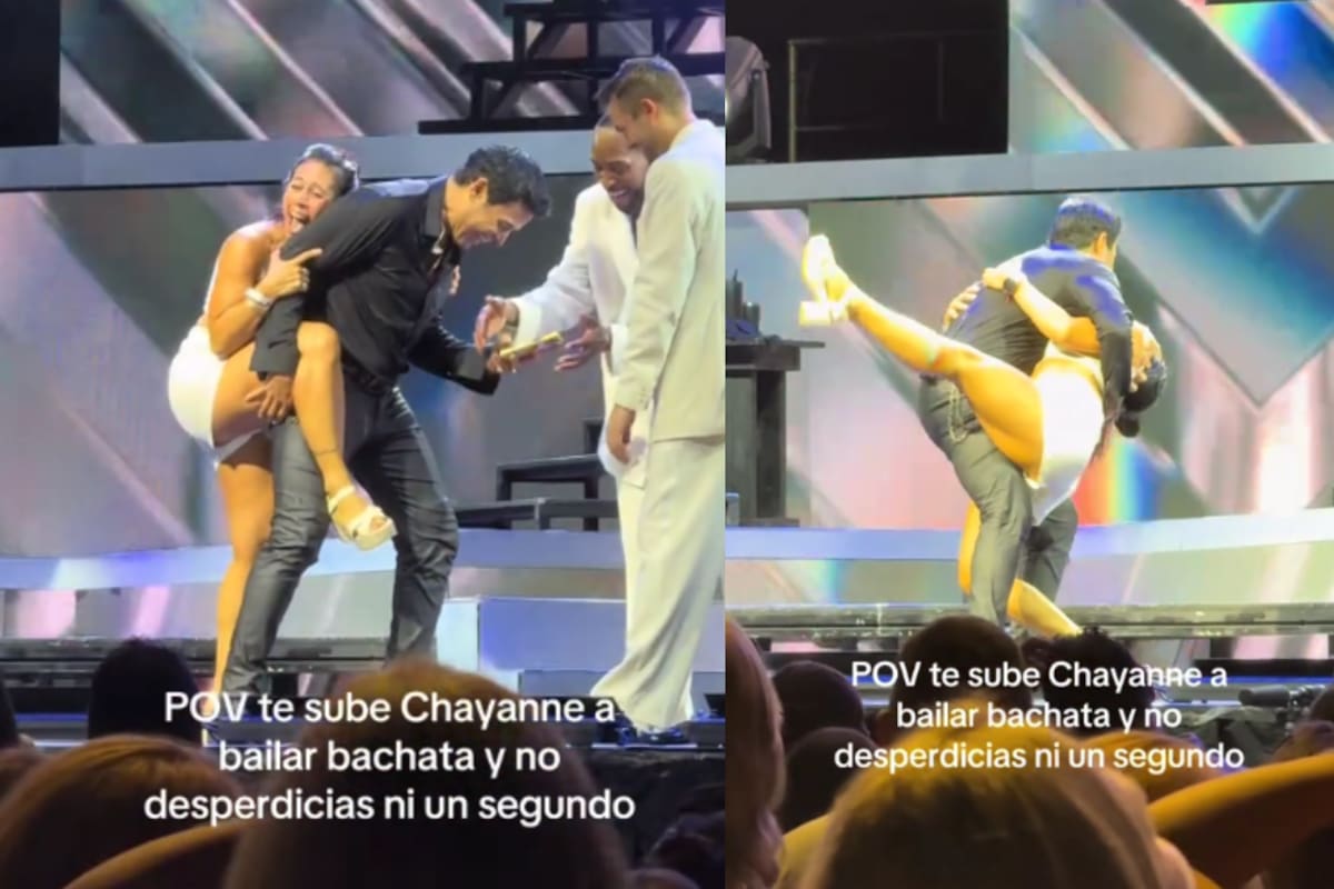 “Te doy todo lo que tú quieras”: Fan argentina se trepa en Chayanne durante concierto al ser invitada para bailar bachata