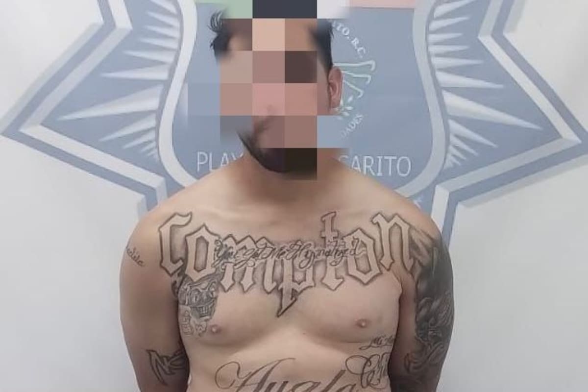 Detienen a hombre en Rosarito por acoso y lesiones a dos mujeres