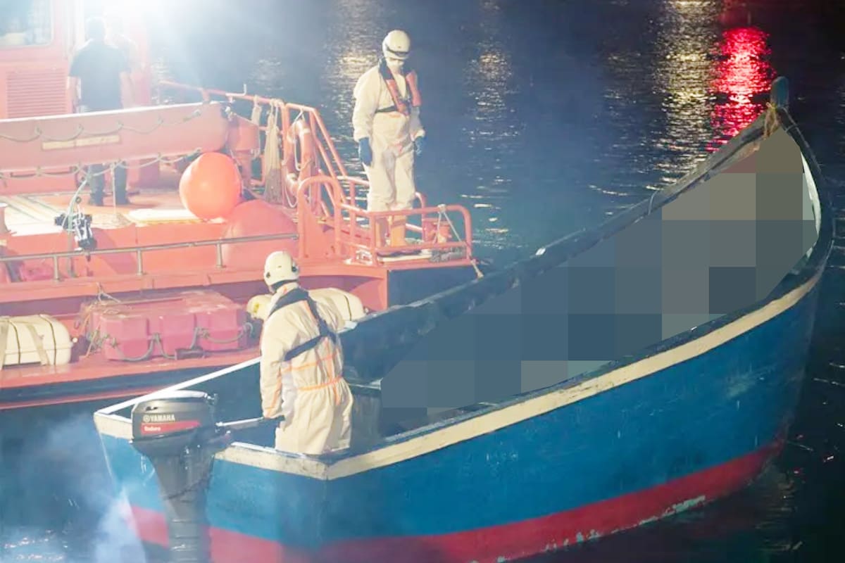 ¿Qué se sabe del barco con cuatro cadáveres encontrado a la deriva en España?