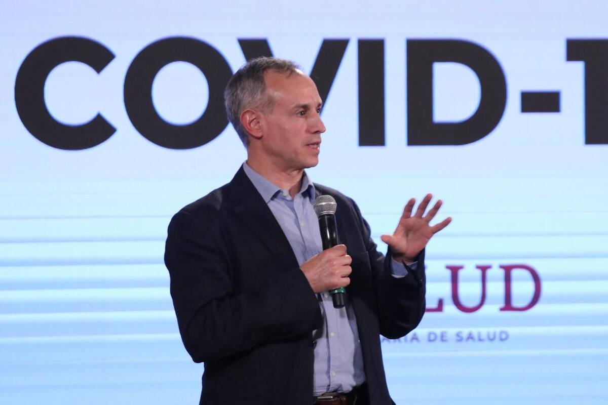Conferencia sobre coronavirus en México