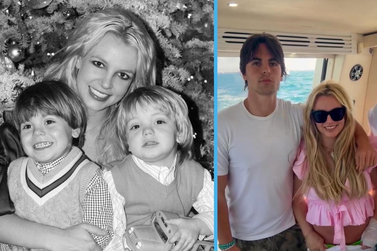 Los hijos de Britney Spears sorprenden con su debut como modelos en París (VIDEO)