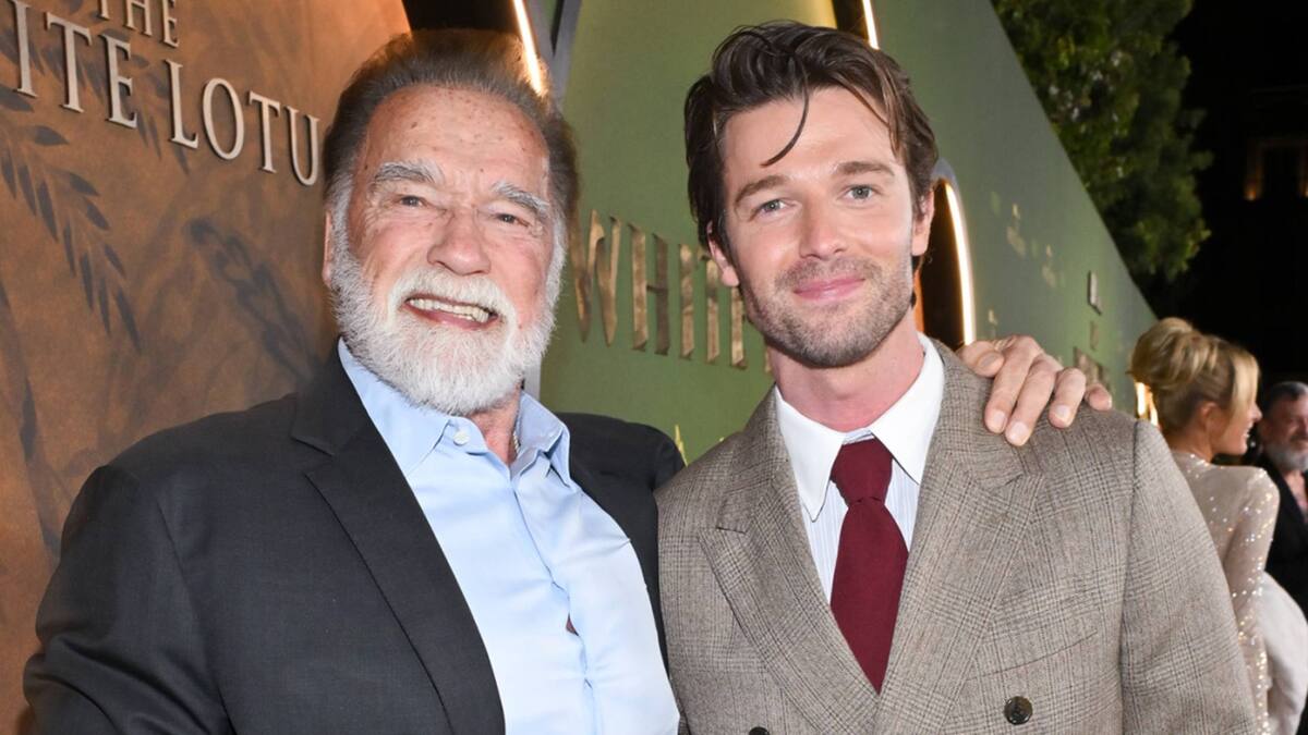 Arnold Schwarzenegger habla sobre el desnudo de su hijo Patrick en 'The White Lotus' / Foto: Especial