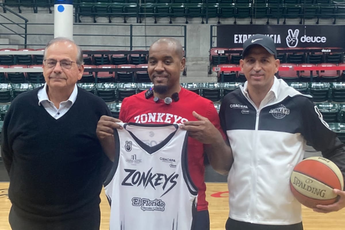Zonkeys presentan a su nuevo coach