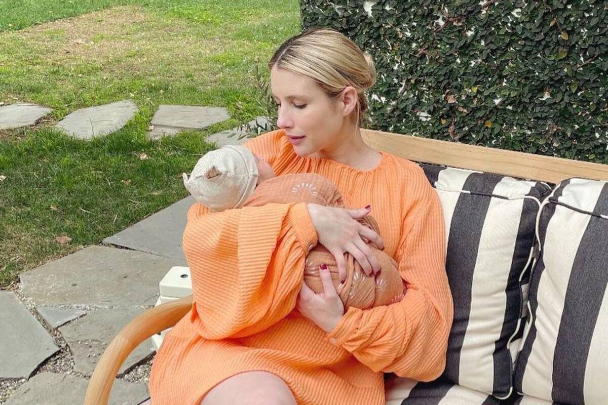 FOTO: Emma Roberts publica la primera foto de su bebé