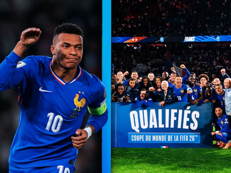 Kylian Mbappé llega a 400 goles en su carrera y clasifica a Francia al Mundial 2026