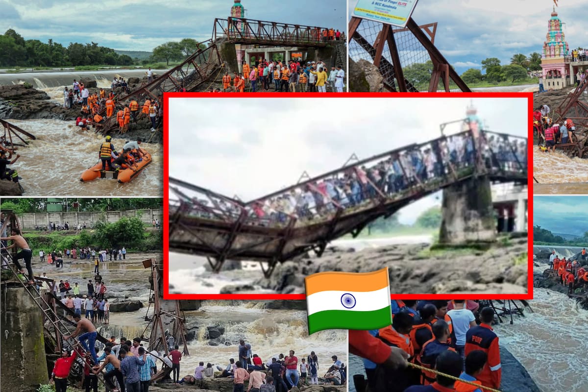 Otra tragedia en la India: Suman cuatro muertos y 32 heridos tras el colapso de un puente peatonal