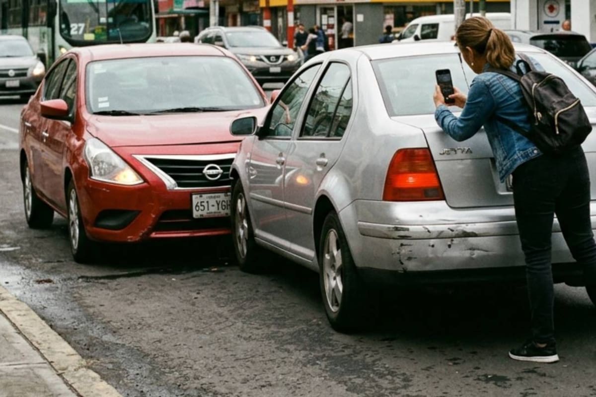 Qué hacer si choqué: Conoce el paso a paso de los primeros minutos después del accidente