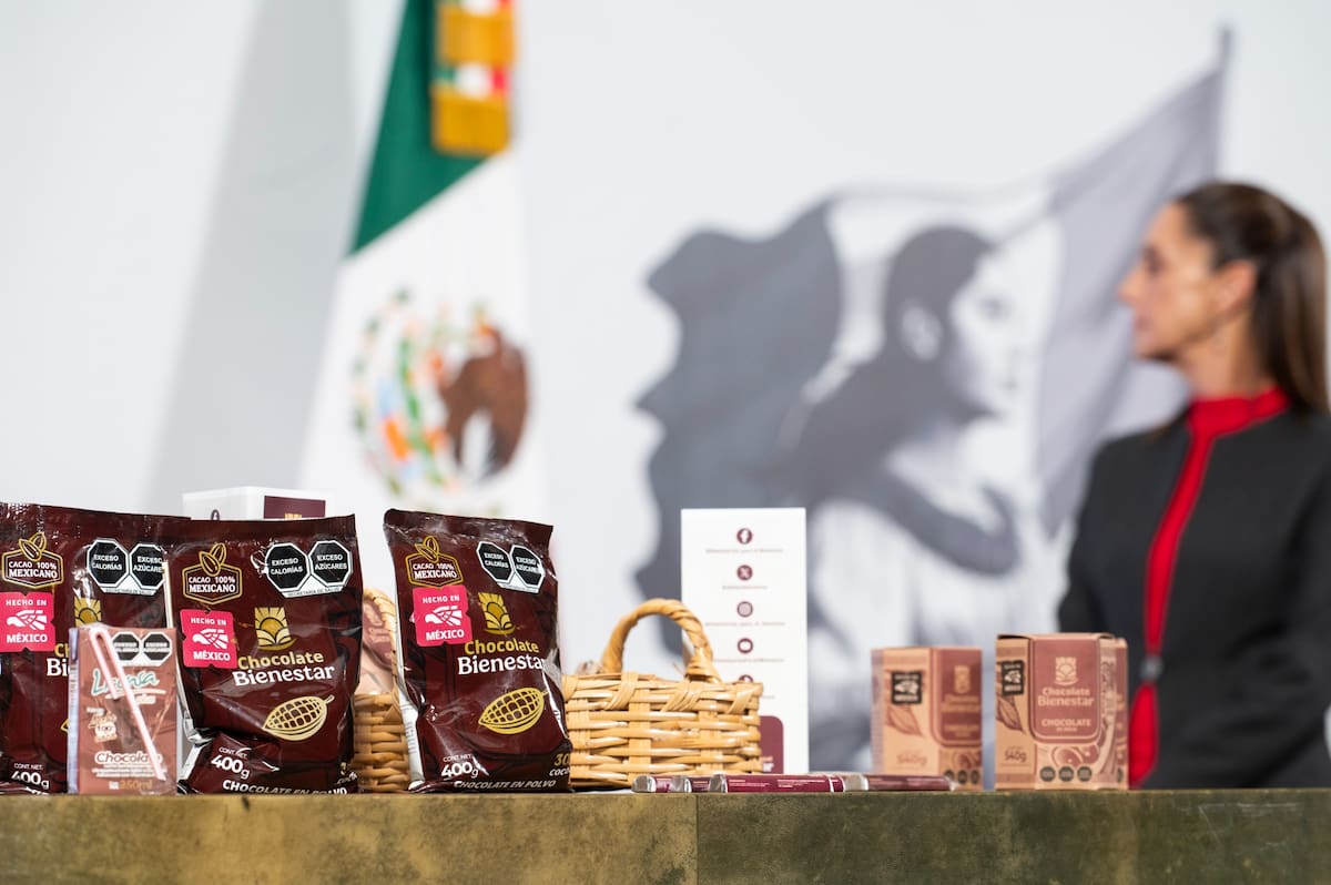 Chocolate del Bienestar en sus distintas presentaciones. | Crédito: Presidencia