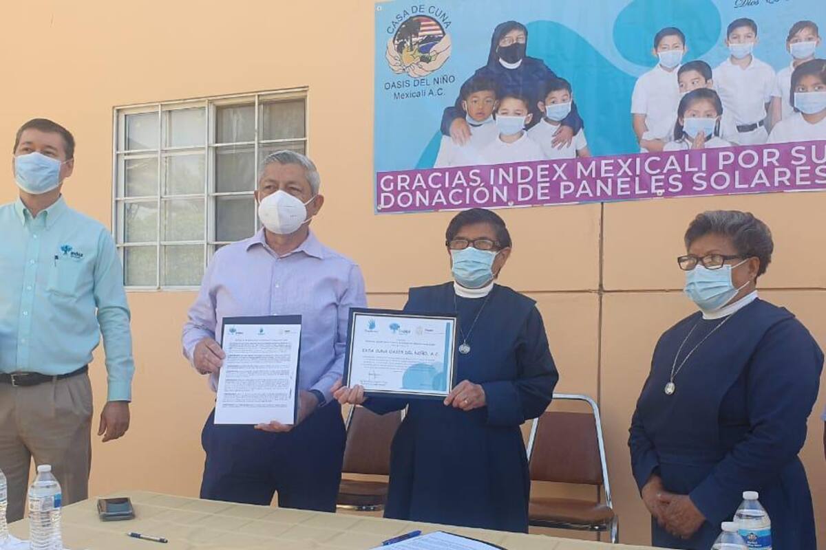 Casa hogar ahorrará costos con energía solar donada