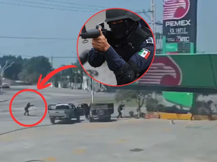 VIDEO: Hombres armados atacan a elementos federales en gasolinera de Michoacán tras la muerte de El Mencho