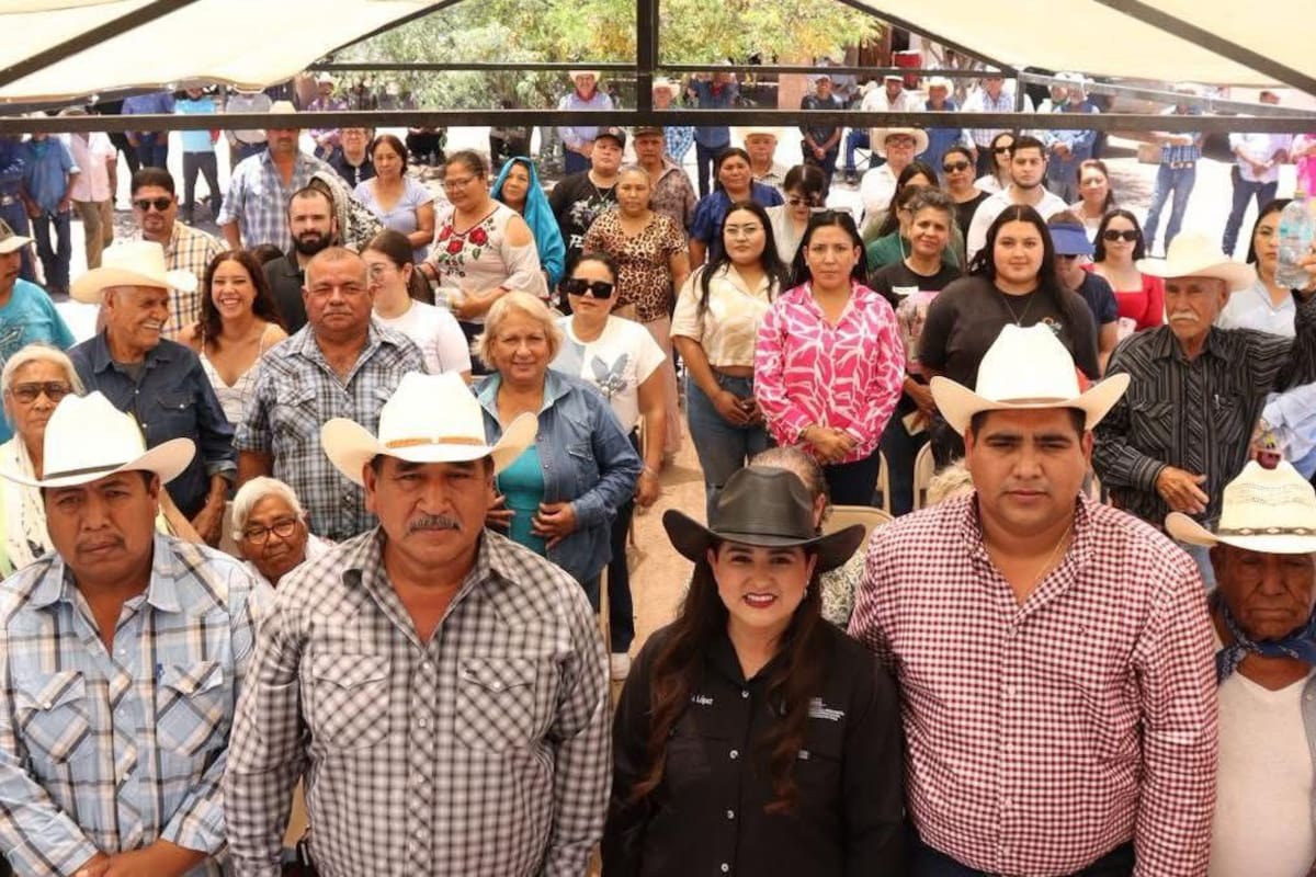Respalda Alfonso Durazo al campo y mas agua para familias rurales de Bácum: Celida López