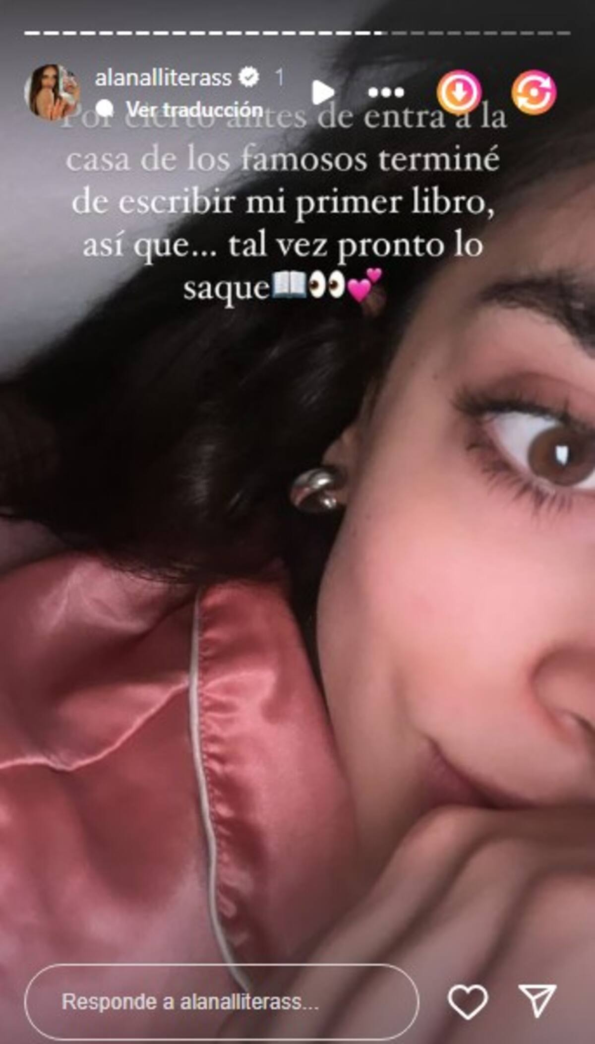 Alana Lliteras planea publicar un libro