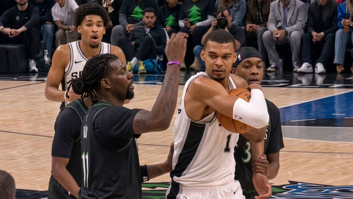 Victor Wembanyama evita suspensión y jugará el Juego 5 ante Timberwolves tras expulsión por codazo en playoffs