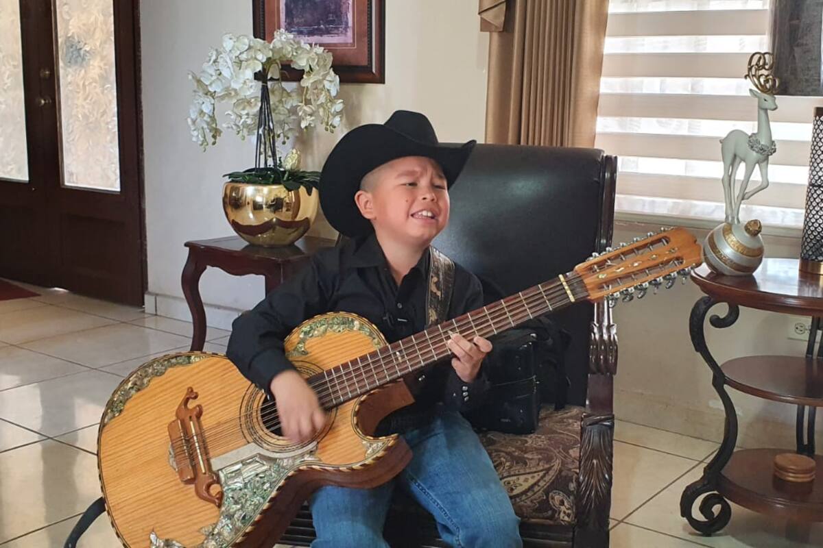 Hermosillo: Diego Alejandro tiene 7 años y ya está enamorado ¡de la música!