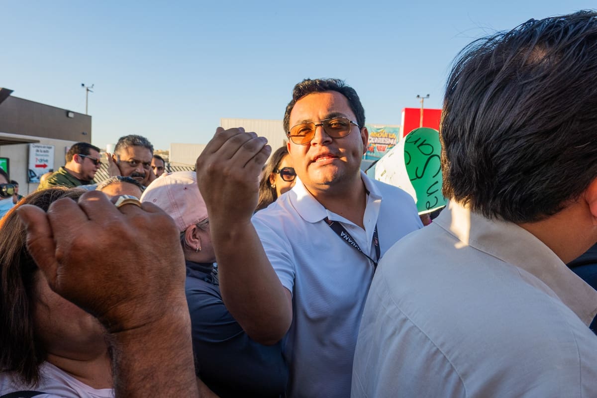 Vecinos de Santa Fe manifestaron su rechazo al panteón municipal número 15, lo que llevó al Ayuntamiento de Tijuana a detener el proyecto. Foto: Border Zoom
