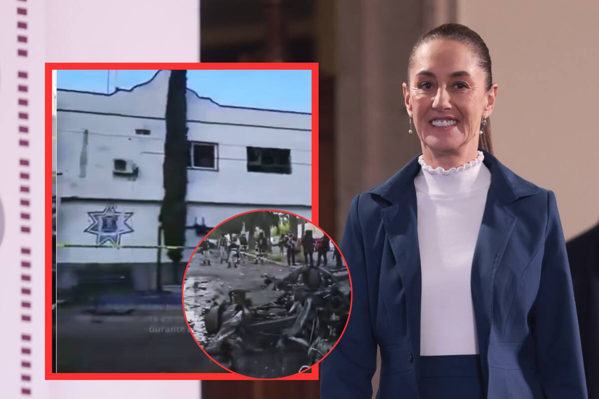 Sheinbaum: FGR investiga explosión de coche bomba en Guanajuato que hirió a 3 policías; “Dará resultados la estrategia de seguridad”, asegura