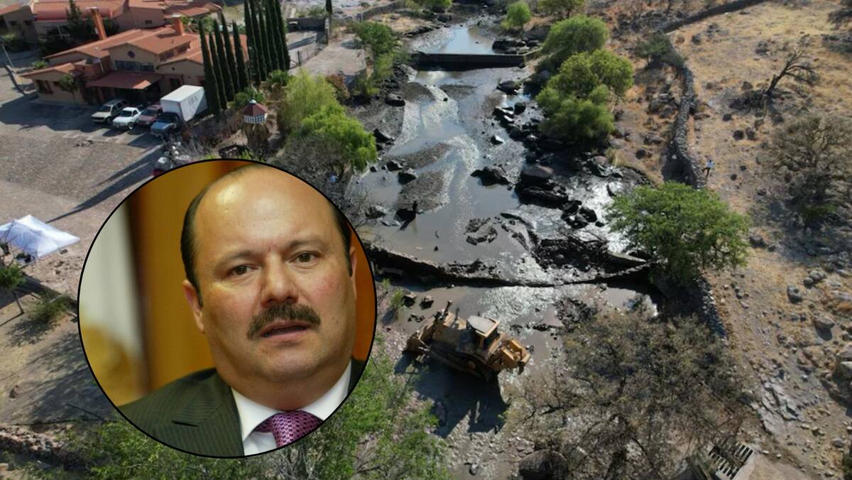 Conagua denuncia apropiación ilegal de agua por parte de César Duarte. Un amparo judicial frenó la recuperación de 700 mil m³ de agua acaparada en rancho del exgobernador en Chihuahua. Foto: Presidencia / La Jornada