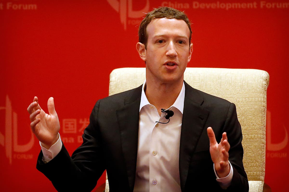 Fotografía de archivo de Mark Zuckerberg. | Crédito: AP