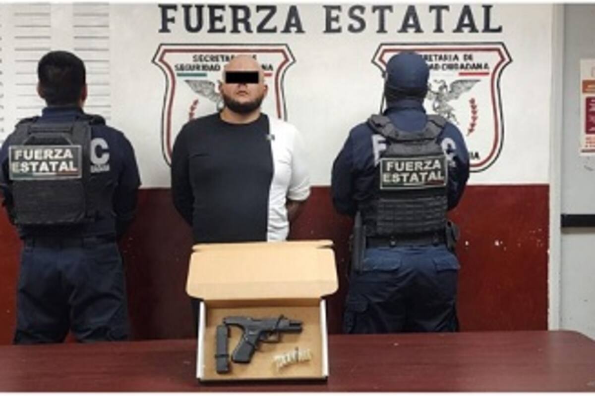 FESC detiene en Mexicali a hombre armado