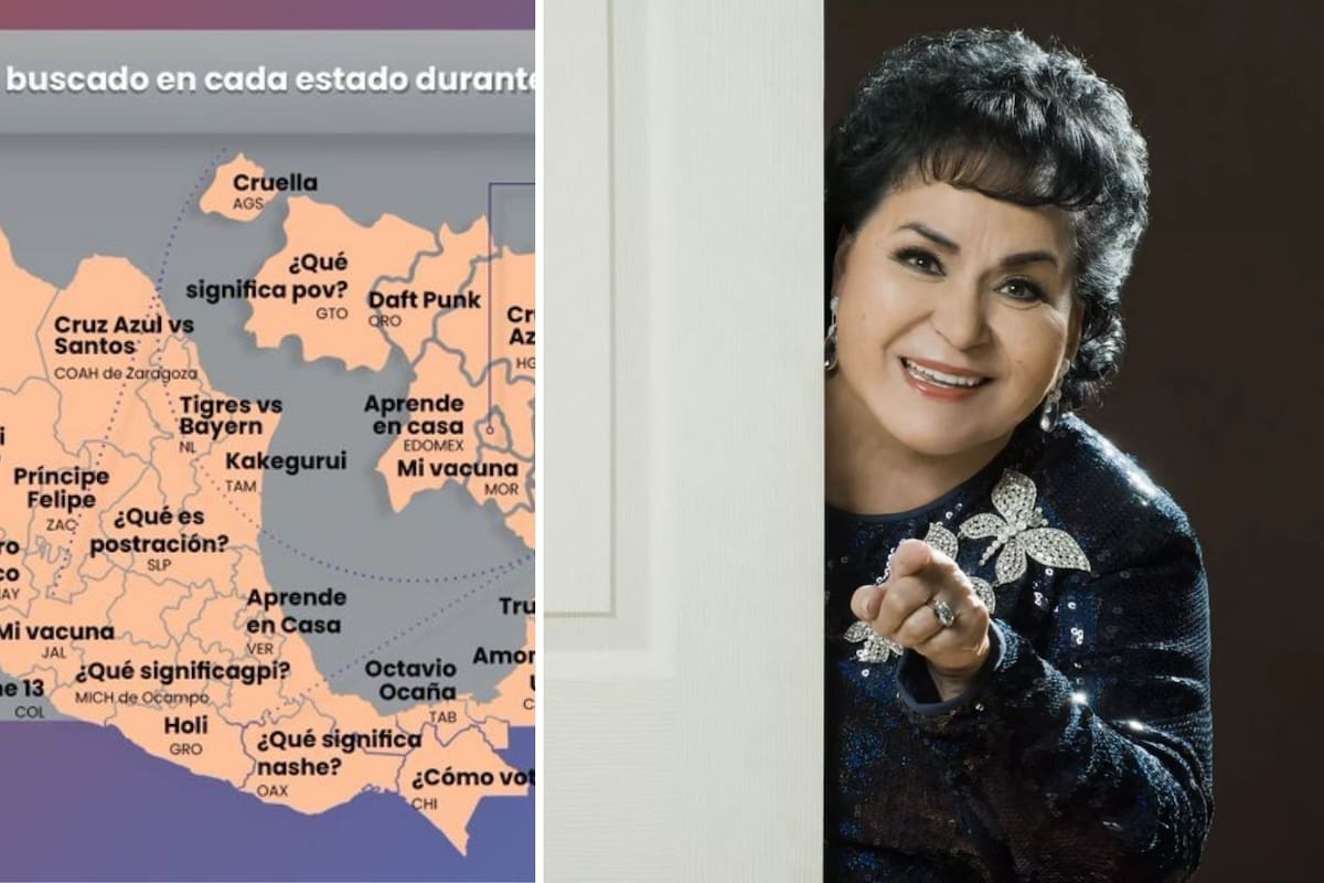 Lo más buscado por estados en 2021: Carmen Salinas, Minecraft, GPI y Postración