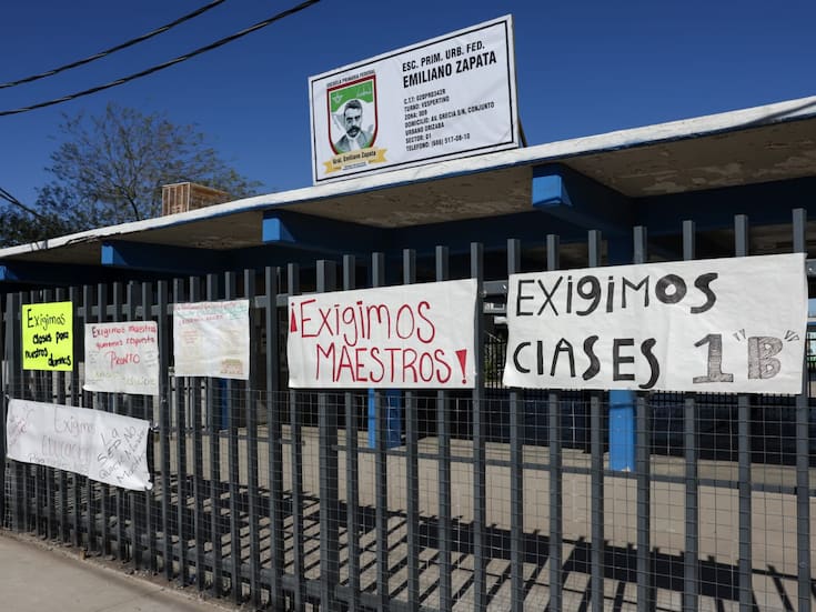 Falta de maestros provoca cierre de primaria Prof. Domingo Márquez Sánchez