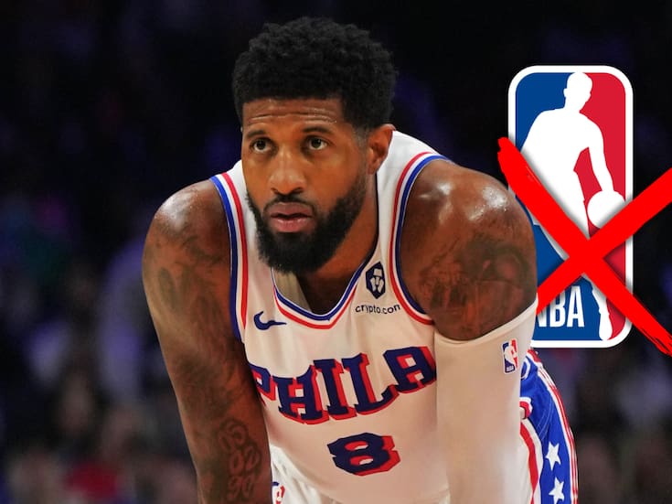 ¿Por qué la NBA sancionó con 25 partidos de suspensión a Paul George de los 76ers?