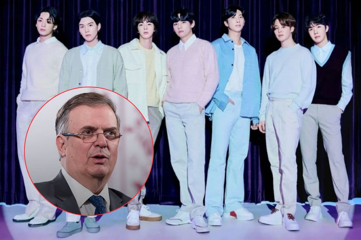 Marcelo Ebrard aplaude los conciertos de BTS en México: “Buenísima noticia”