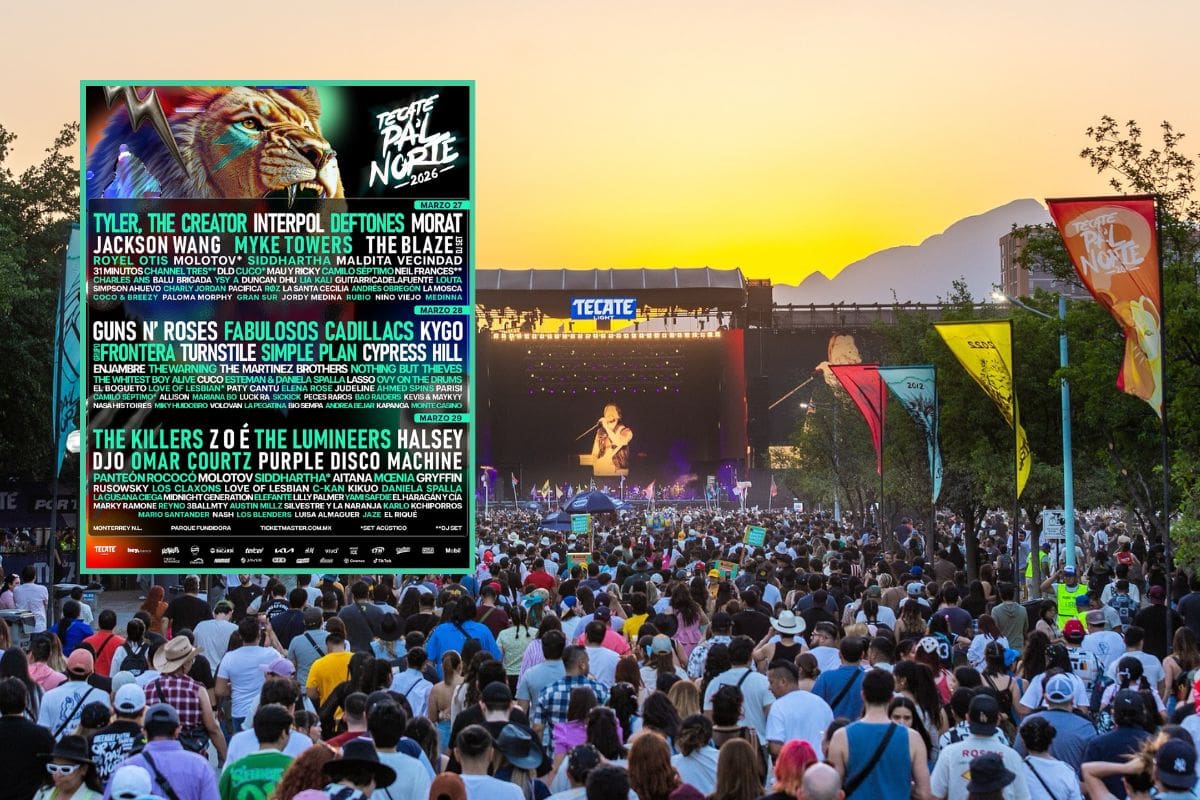 Pa’l Norte 2026 revela su poderoso lineup: Guns N’ Roses, Tyler The Creator y The Killers lideran el festival
