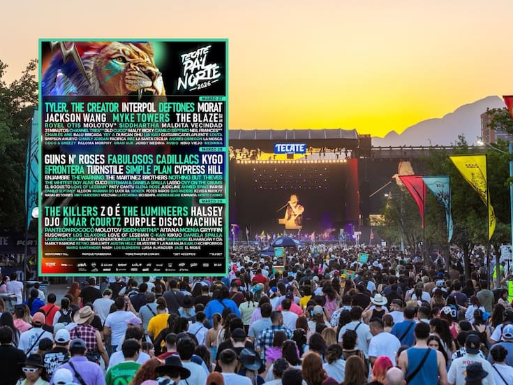Pa’l Norte 2026 revela su poderoso lineup: Guns N’ Roses, Tyler The Creator y The Killers lideran el festival