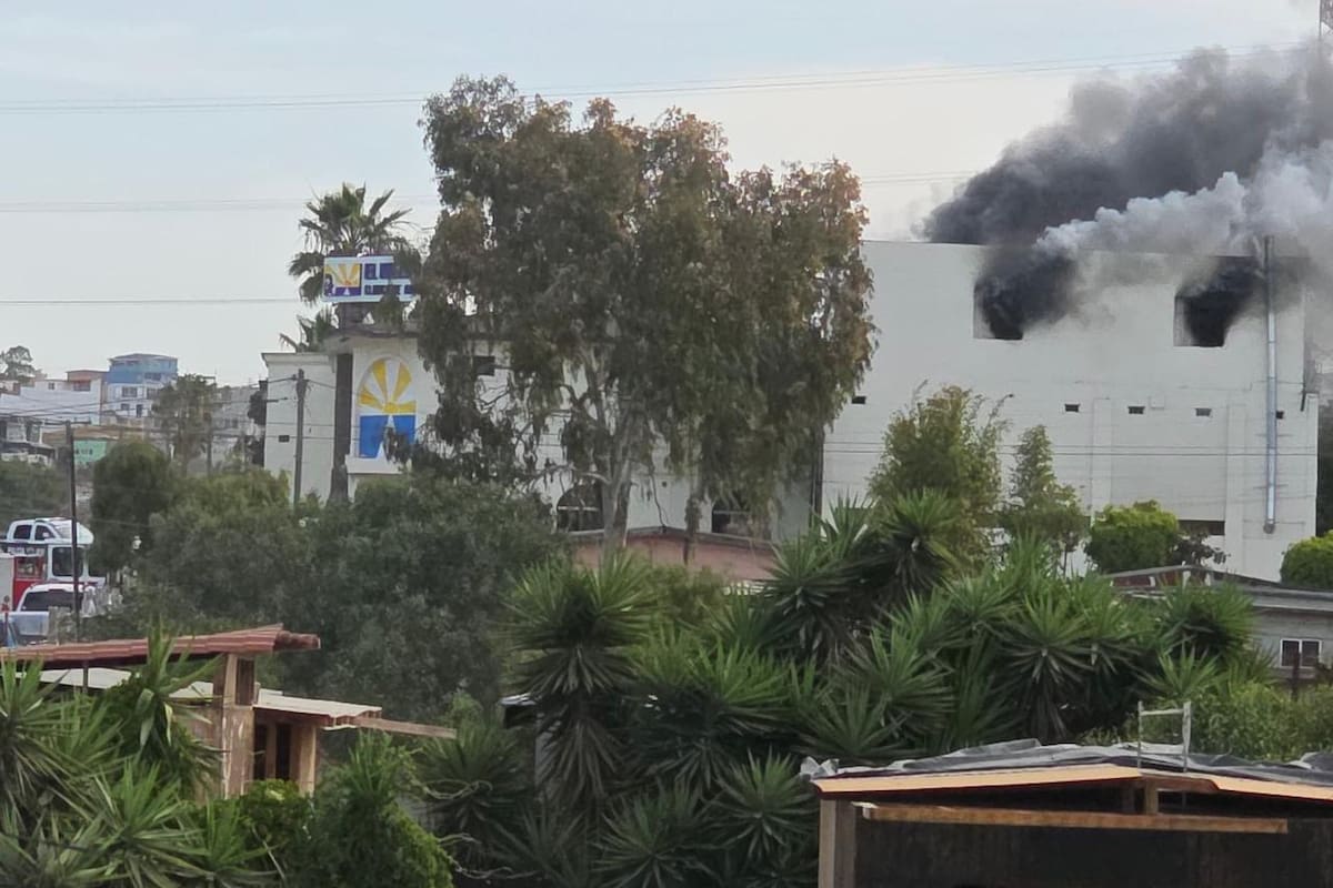 Incendio en centro de rehabilitación en Rosarito deja solo daños materiales