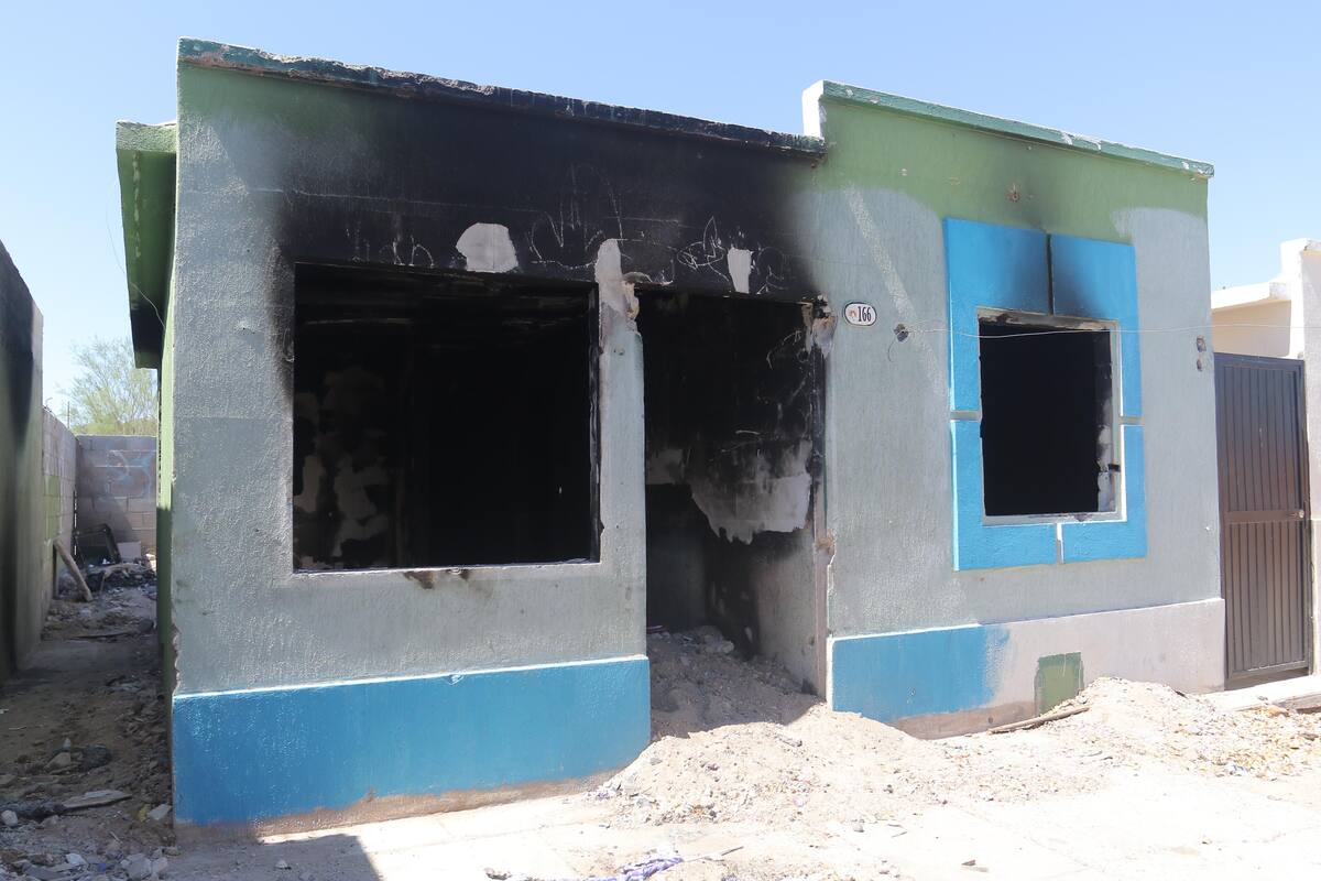 Vandalizan casa en Villas del Sur