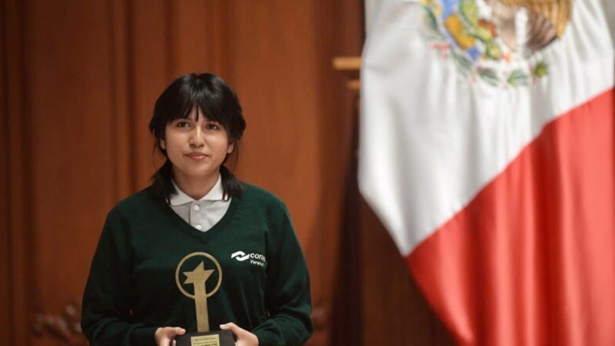 Ángela Elena Olazarán, joven veracruzana es reconocida como la mejor estudiante del mundo con el Global Student Prize 2024