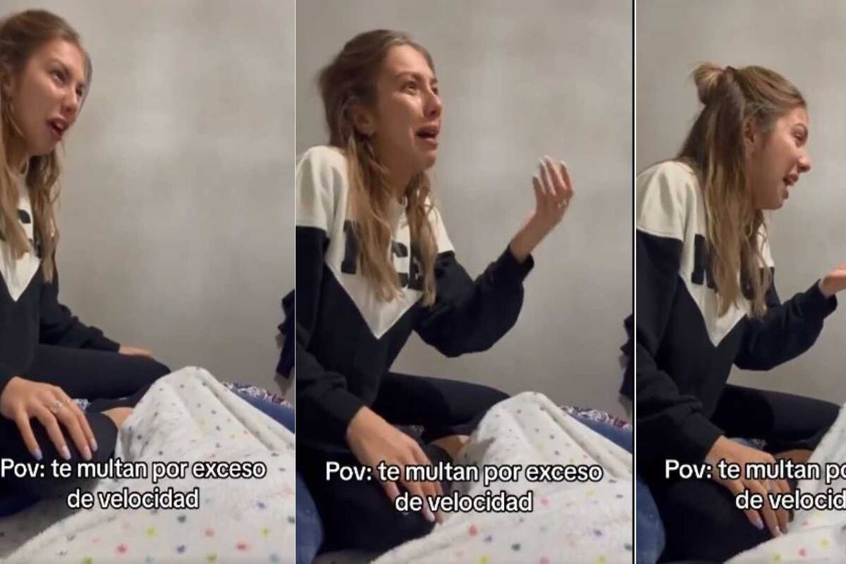 VIRAL: Joven española entra en crisis por recibir multa de tráfico