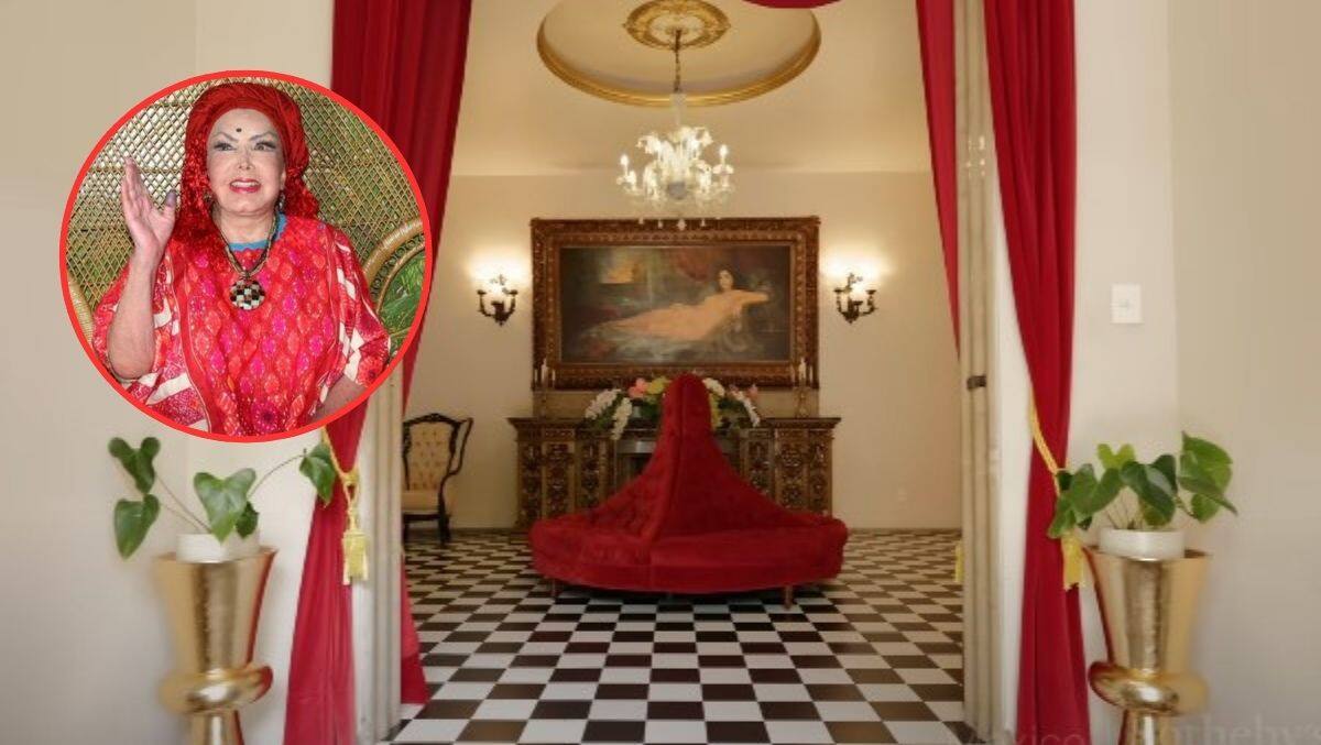 La icónica mansión de Irma Serrano, “La Tigresa”, en Lomas de Chapultepec está valuada en 13 millones de dólares