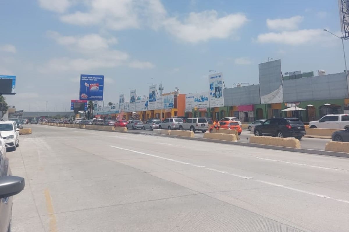 Genera caos en garita de Otay cambio de filas