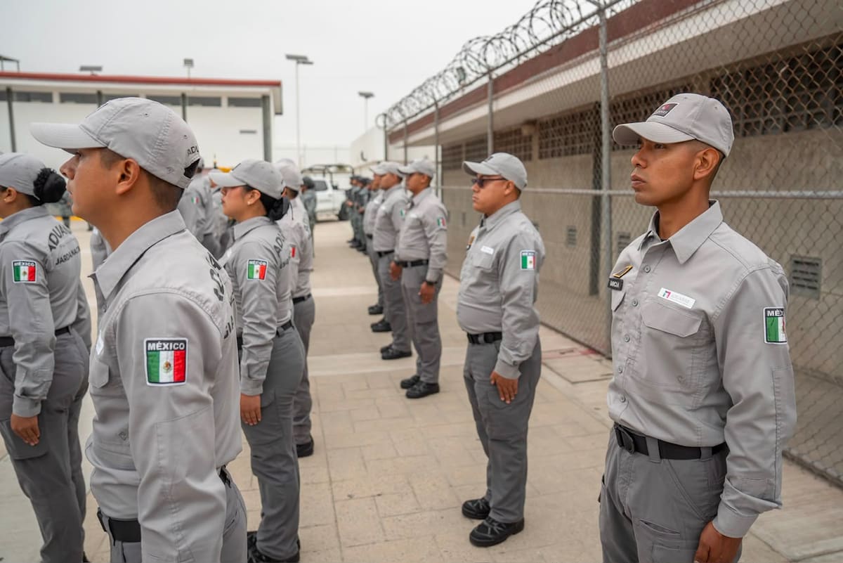 El teniente coronel Alberto Rodríguez Hernández asumió la coordinación interina de la 5/a Coordinación de Batallón de Apoyo a la Administración y Operación de Aduanas. Foto: Cortesía