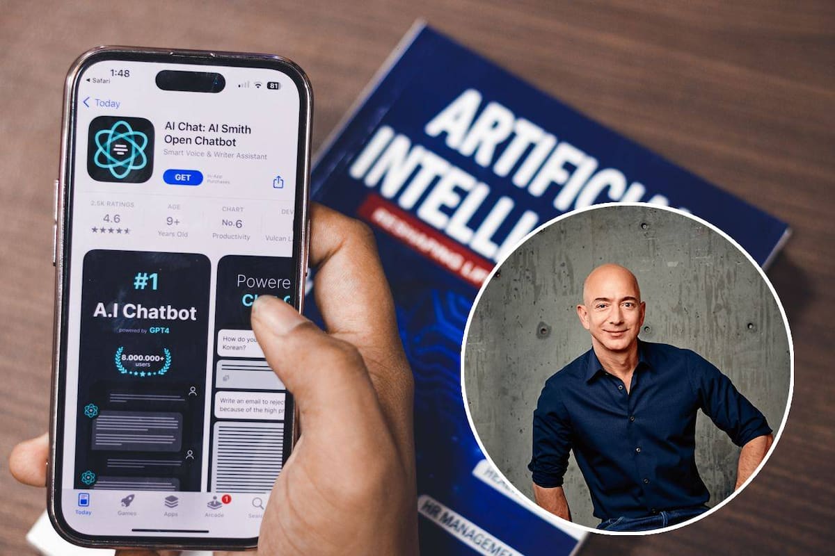 Jeff Bezos asegura que la inteligencia artificial no eliminará empleos, sino que provocará escasez de trabajadores por el aumento de nuevas actividades económicas