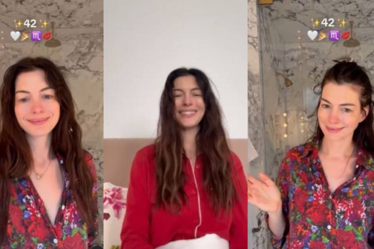 Anne Hathaway celebra su cumpleaños 42, así agradeció por un año más de vida