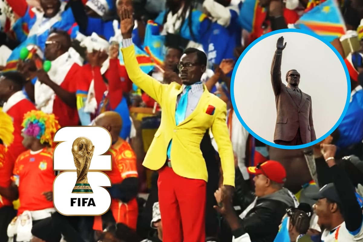 ¿Quién es ‘Lumumba’ y por qué observa los juegos de la Selección del Congo de pie y sin moverse?
