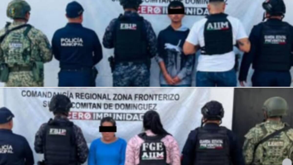 Intentan ahorcar a mujer y menor en Chiapas: pareja detenida por tentativa de feminicidio agravado