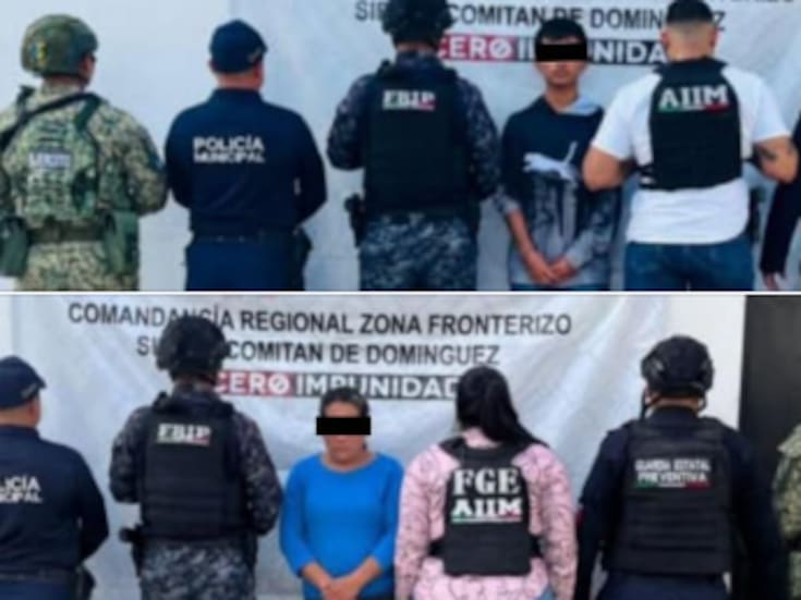 Intentan ahorcar a mujer y menor en Chiapas: pareja detenida por tentativa de feminicidio agravado