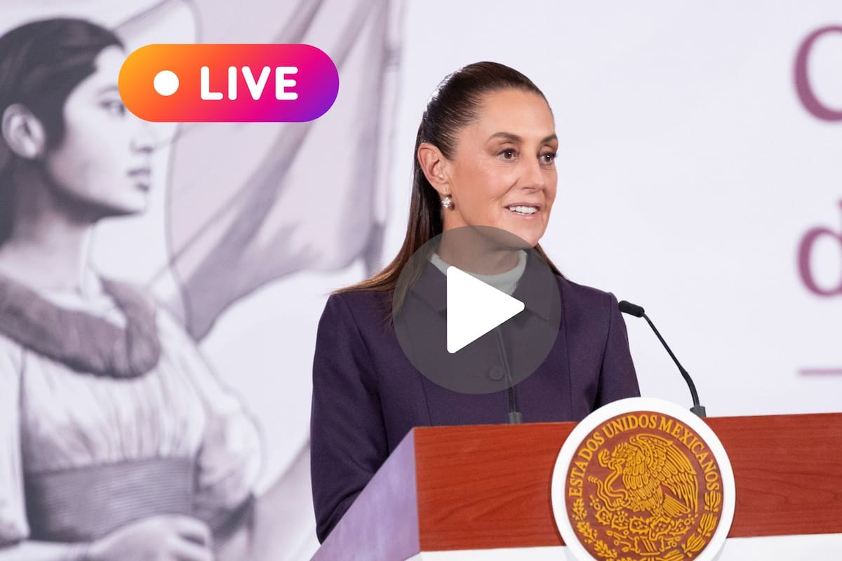 En vivo: Conferencia “mañanera” de Claudia Sheinbaum hoy 3 de febrero de 2026
