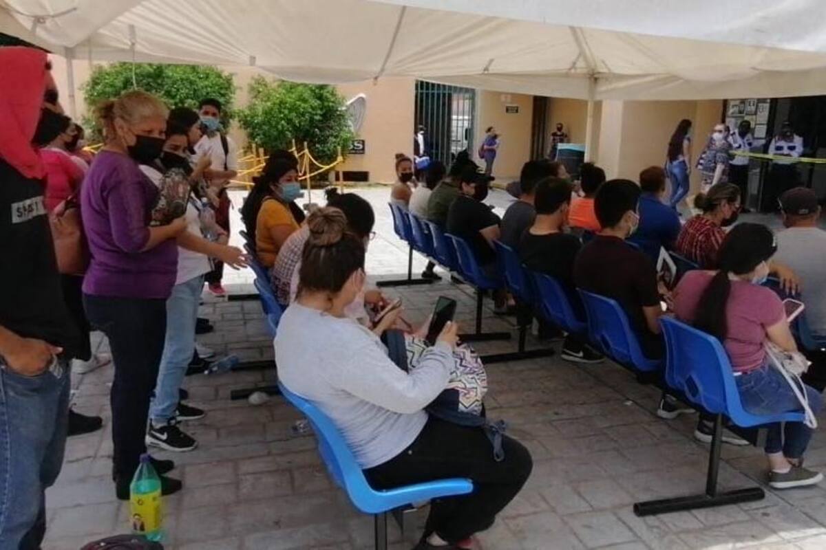 Ciudad Obregón: Madrugan para hacerse prueba Covid