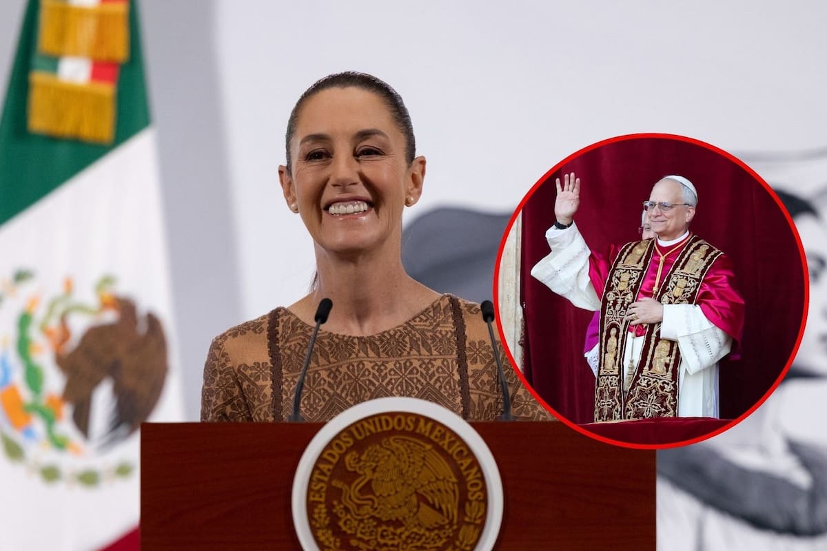 Sheinbaum celebra que Papa León XIV tenga orientación por los pobres