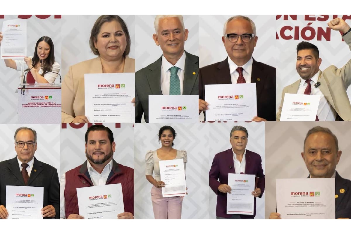 Diez perfiles buscan convertirse en el relevo de Morena para 2027; arranca la carrera por la gubernatura de BC