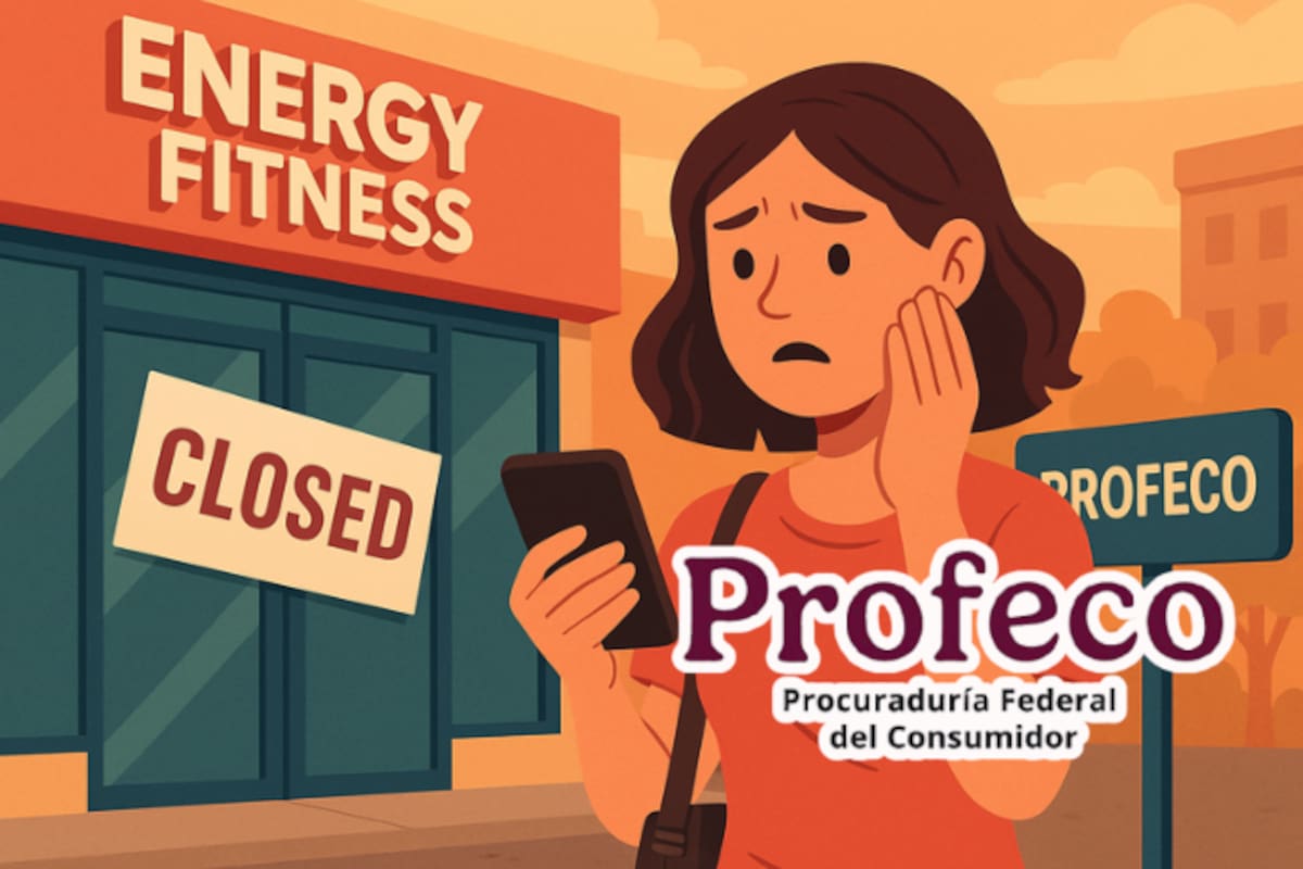 Profeco alerta por cierre repentino de gimnasios Energy Fitness en Ciudad de México