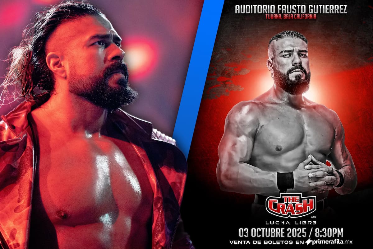 Andrade “El Ídolo” ya tiene trabajo y continuará su carrera como luchador en México