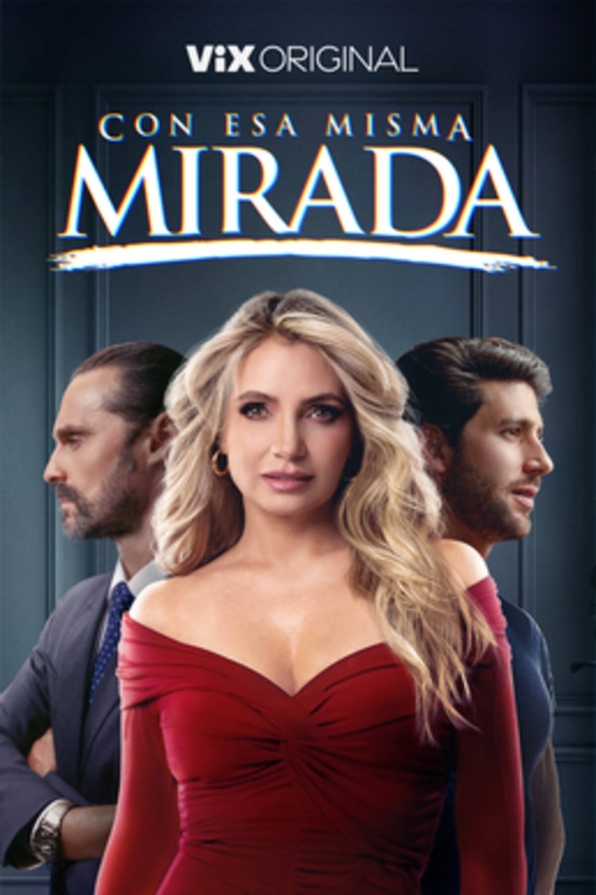 "Con esa misma mirada" la nueva serie de Vix protagonizada por Angélica Rivera.