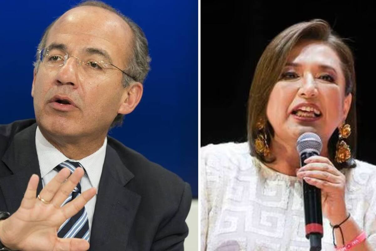 Calderón asegura que los dirigentes del PRI, PAN y PRD son un “lastre” para Xóchitl Gálvez