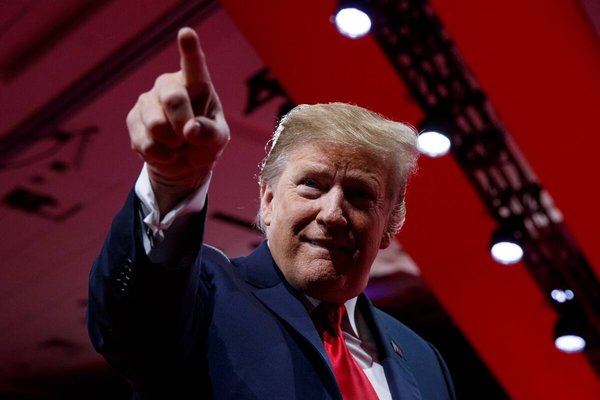 Donald Trump recicla discurso en reelección